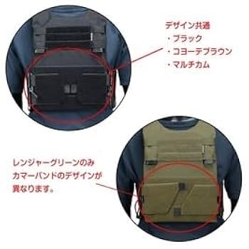 Amazon.co.jp: REPSGEAR プレートキャリア LV119 Overt オバート